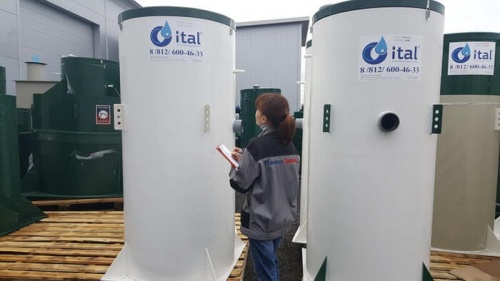 Аэрационная установка для очистки сточных вод Итал Био (Ital Bio)  Антей 5 ПР